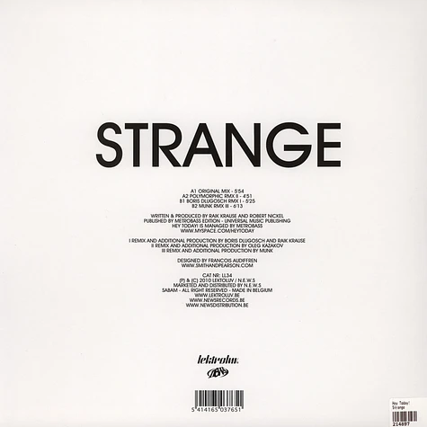 Hey Today! - Strange