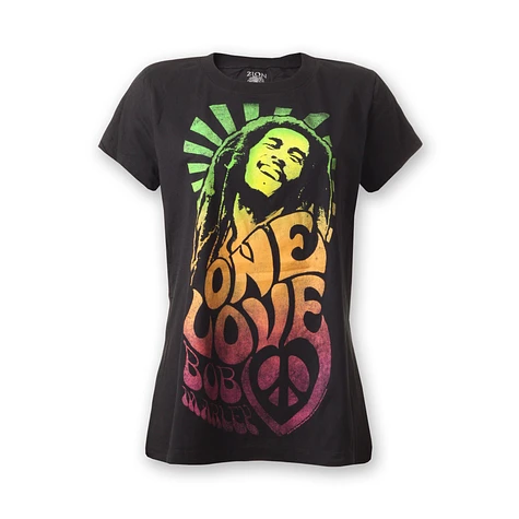 Bob Marley - One Love Heart Peace Women Oversized T-Shirt