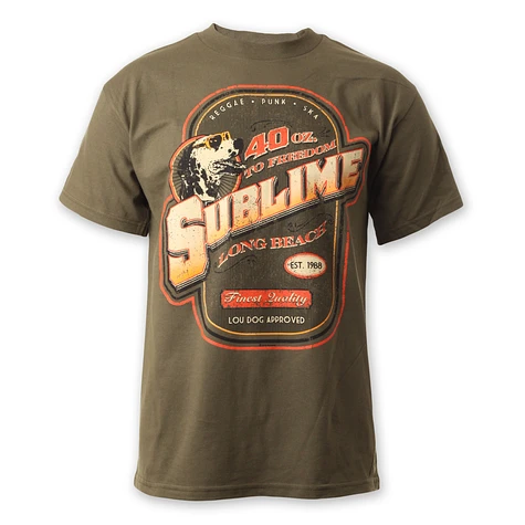 Sublime - Lou Dog Label T-Shirt
