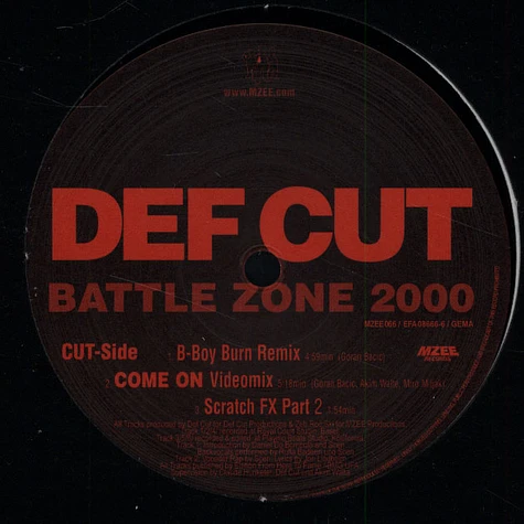 Def Cut - Battle zone 2000