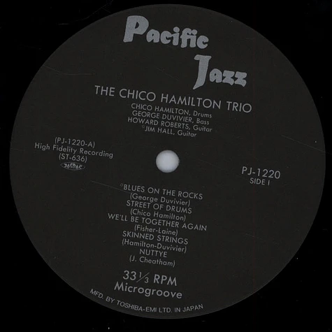 The Chico Hamilton Trio - The Chico Hamilton Trio