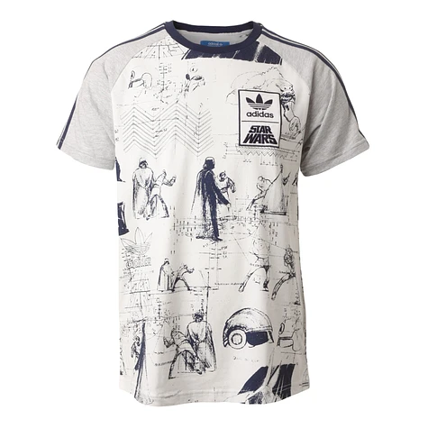 adidas X Star Wars - Star Wars Sketches T-Shirt