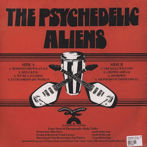 The Psychedelic Aliens - Psycho African Beat