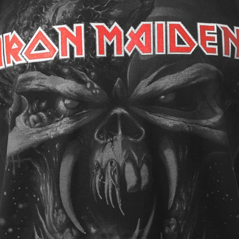 Iron Maiden - Silver Logo Watermark T-Shirt