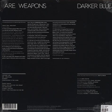 A.R.E. Weapons - Darker Blue