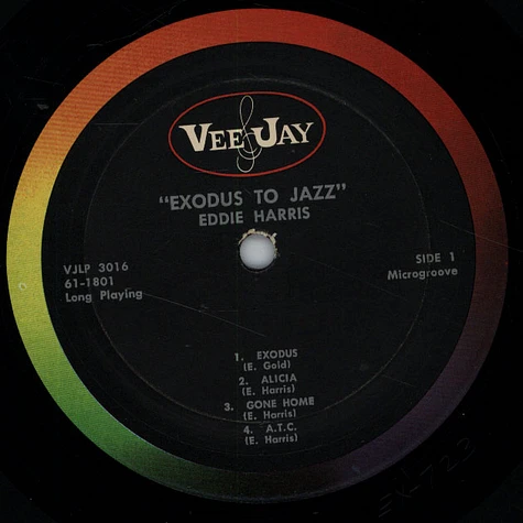 Eddie Harris - Exodus To Jazz