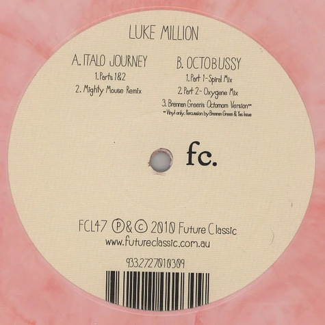 Luke Million - Italo Journey