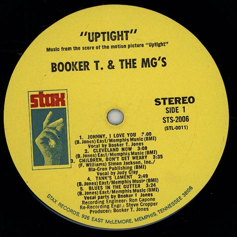 Booker T & The MG's - Uptight