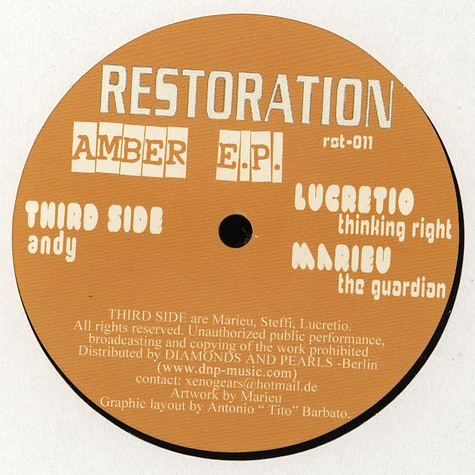 Third Side / Lucretio / Marieu - Amber E