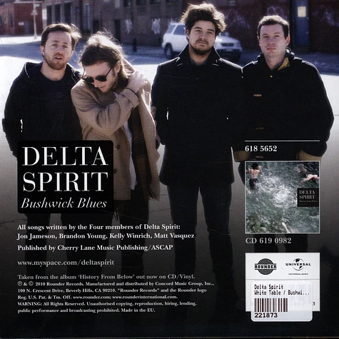 Delta Spirit - White Table / Bushwick Blues