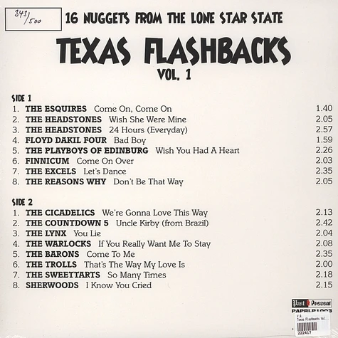 V.A. - Texas Flashbacks Volume 1