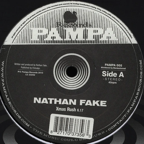 Nathan Fake / DJ Koze - Xmas Rush / Mi Cyaan Believe It