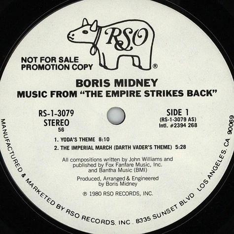 Boris Midney - OST Star Wars - The Empire Strikes Back