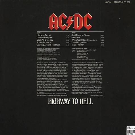 AC/DC - Highway To Hell