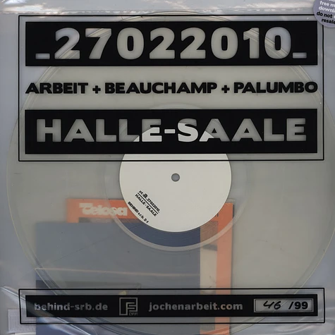 Arbeit / Beauchamp / Palumbo - Halle-Saale 27022010