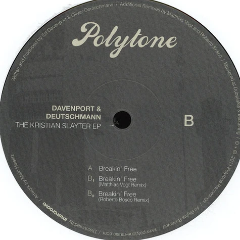 Davenport & Deutschmann - The Kristian Slayter EP