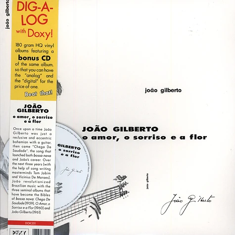 Joao Gilberto - O Amor, O Sorriso E A Flor