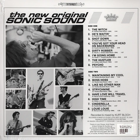 The New Original Sonic Sound - The New Original Sonic Sound