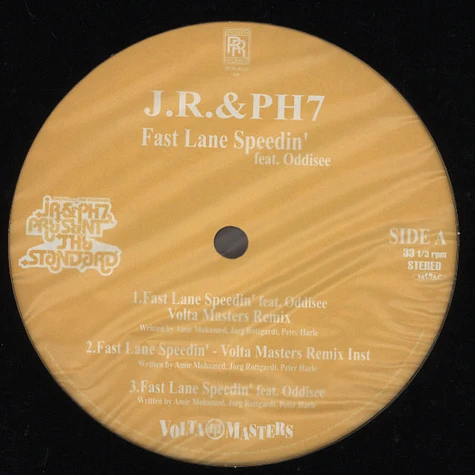 JR&PH7 - Fast Lane Speedin Feat. Oddisee Volta Masters Remix