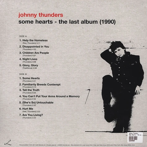 Johnny Thunders - Some Hearts - The Last Album (1990)