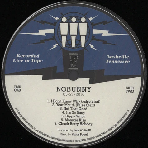 Nobunny - Live From Third Man