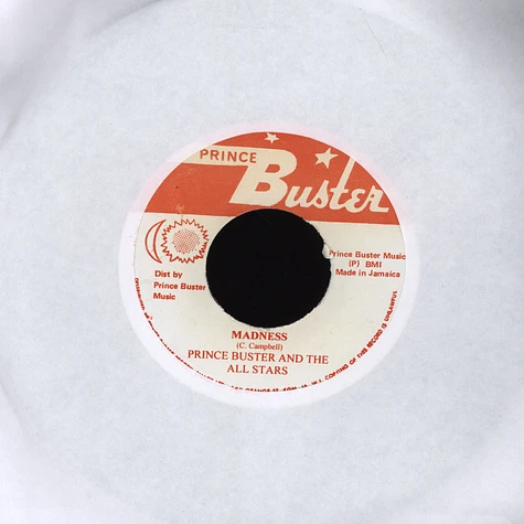 Prince Buster - Madness