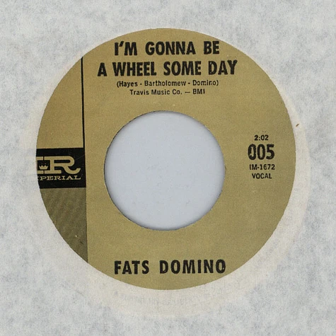 Fats Domino - I'm Gonna Be A Wheel Some Day