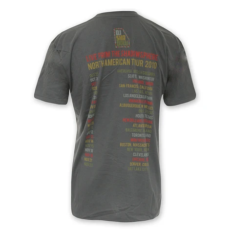 DJ Shadow - 2010 North American Tour T-Shirt