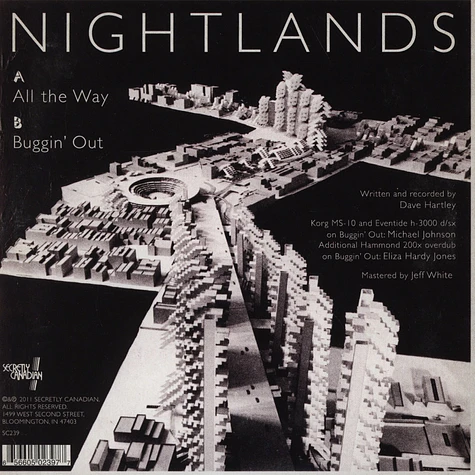 Nightlands - All The Way / Buggin Out
