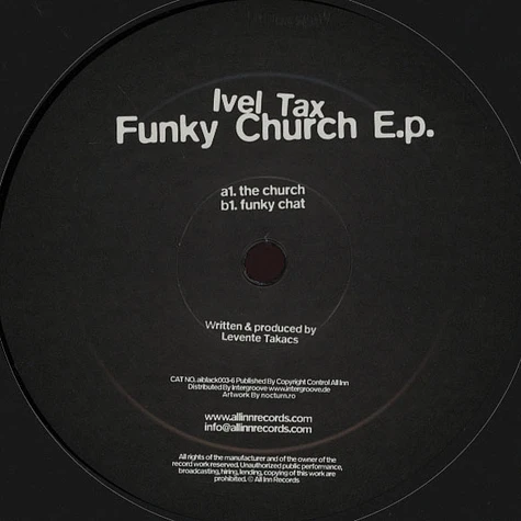 Ivel Tax - Funky Church EP