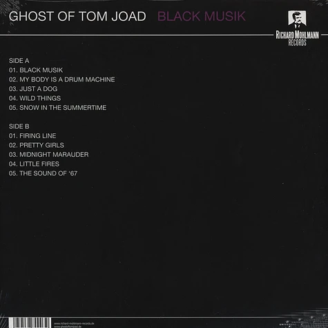 Ghost Of Tom Joad - Black Musik
