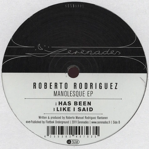 Roberto Rodriguez - Manolesque