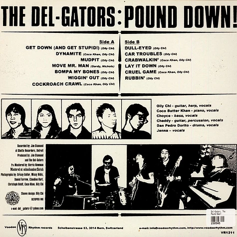 The Del-Gators - Pound Down!