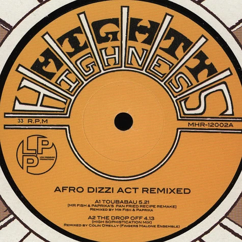 Afro Dizzi Act - Afro Dizzi Act Remixed