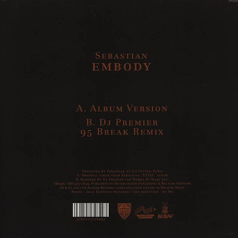 SebastiAn - Embody DJ Premier Remix