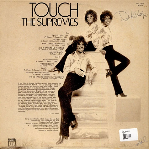 The Supremes - Touch