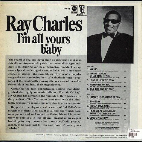 Ray Charles - I'm All Yours-Baby!