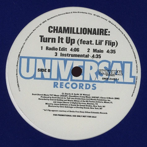 Chamillionaire Feat. Lil' Flip - Turn It Up