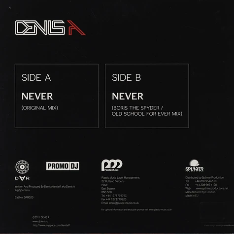 Denis A - Never