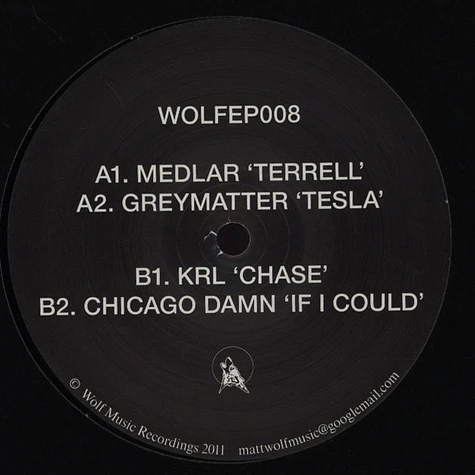 Medlar / Greymatter / Krl / Chicago Damn - Wolf EP 08