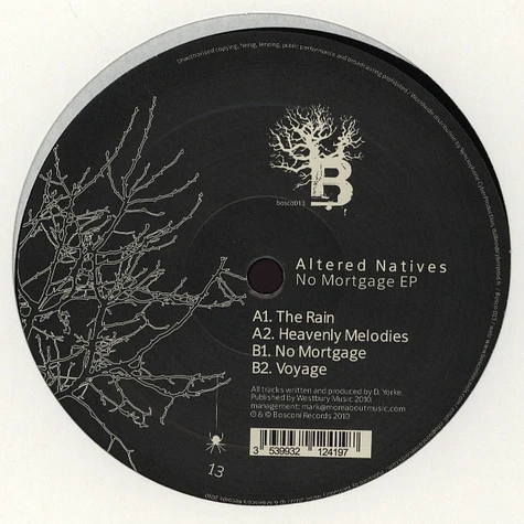 Altered Natives - No Mortage EP