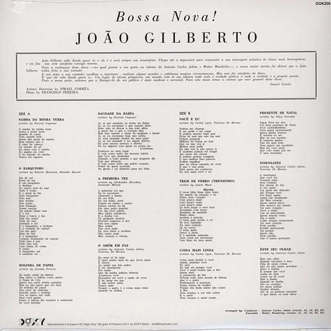 Joao Gilberto - Bossa Nova!