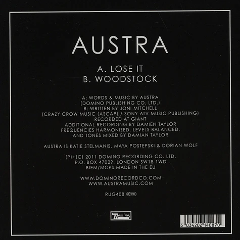 Austra - Lose It
