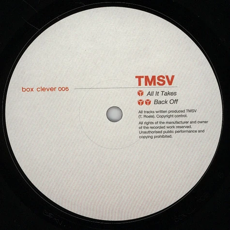 TMSV - All It Takes