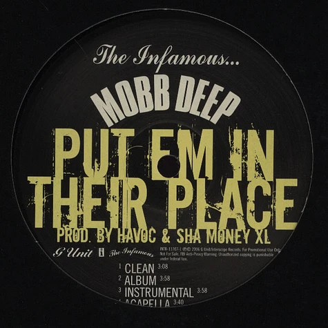 Mobb Deep - Pet Em In Their Place