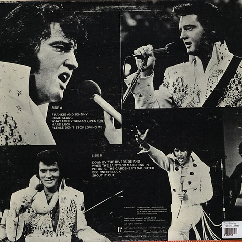 Elvis Presley - Frankie & Johnny