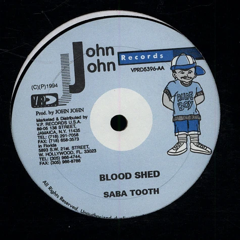 Terror Fabulous / Saba Tooth - Old Dog / Blood Shed