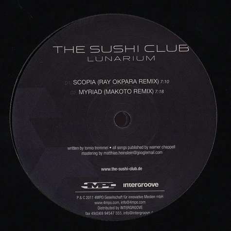 The Sushi Club - Lunarium Remixes