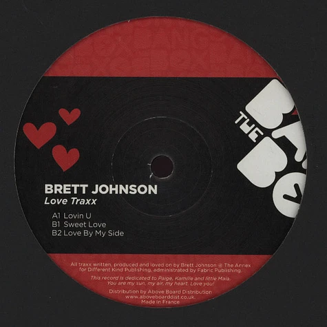 Brett Johnson - Love Traxx