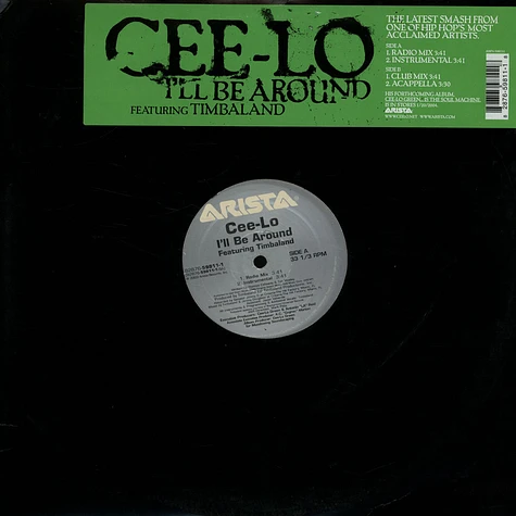 CeeLo Green - I'll be around